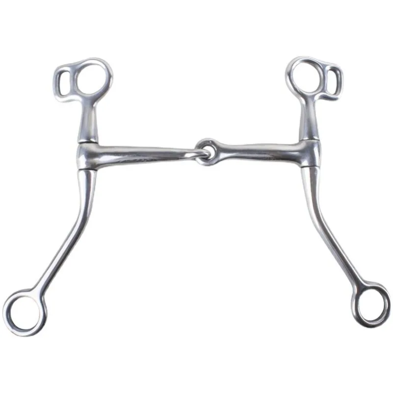 H-type Dale Armature Stainless Steel British Mouth-bit Bit Horse-bit Iron Cross Horse Training