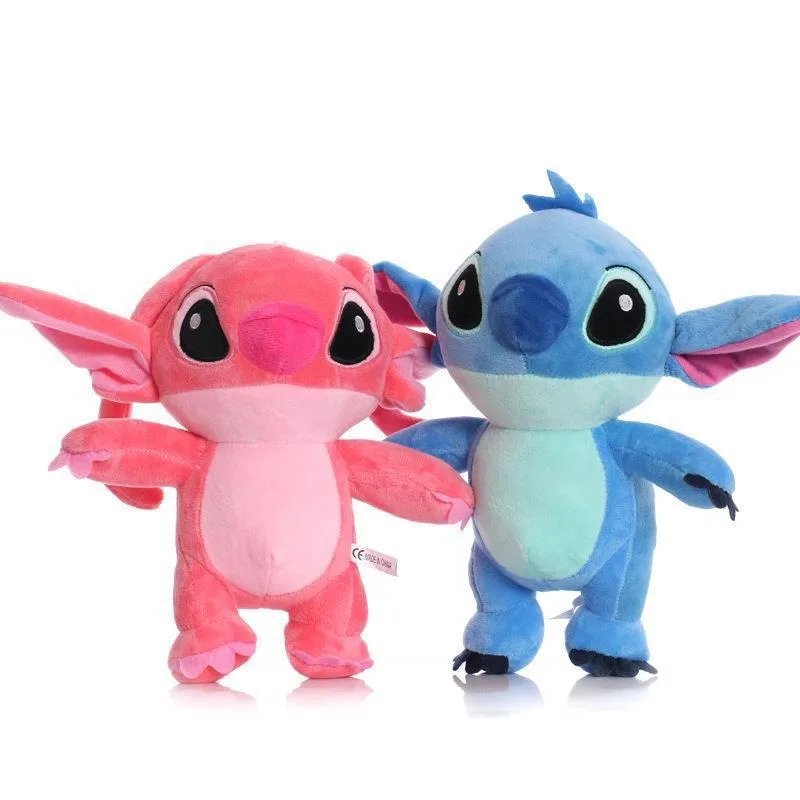 Disney Lilo & Stitch Stuffed Plush Dolls Toy Cute Anime Stich Plush Baby Appease Toys Children Kids Xmas Birthday Gift