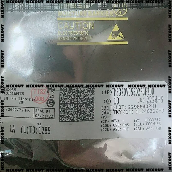 

1 шт. ~ 10 шт./партия, TMS320VC5502PGF200 320VC5502PGF QFP176, обязательство взять на 100% новый оригинальный