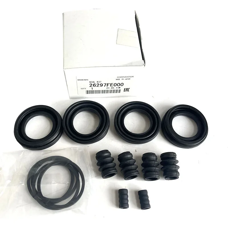 New Genuine Front Caliper Seal Kit 26297FE000 For Subaru 2002-2014 Outback WRX Impreza BRZ XV Forester