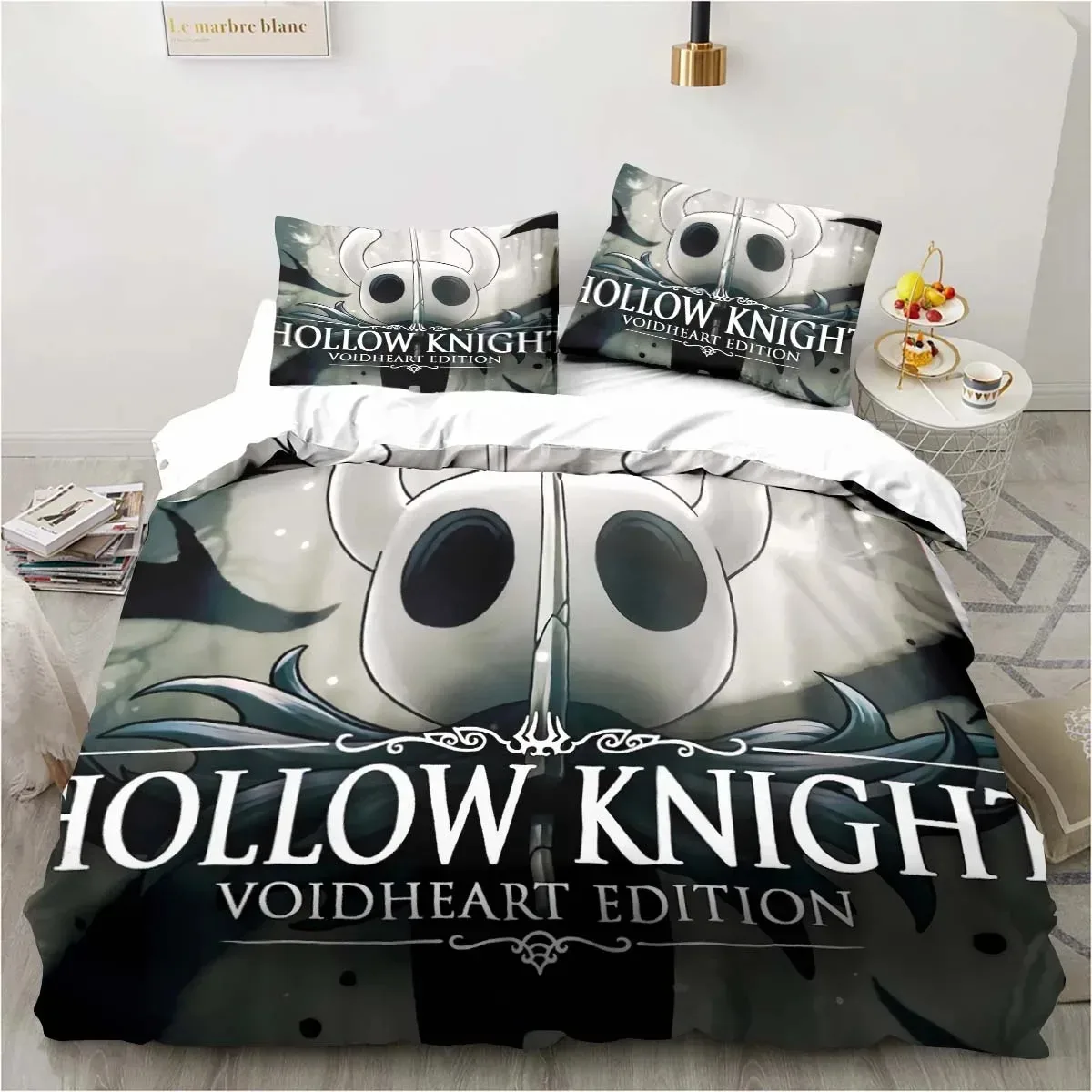 

New Hollow Knight Fashion 3D Digital Printing Bedding Set Duvet Cover Comforter Bed Single Twin Full Queen Youth Girl Boys Gift