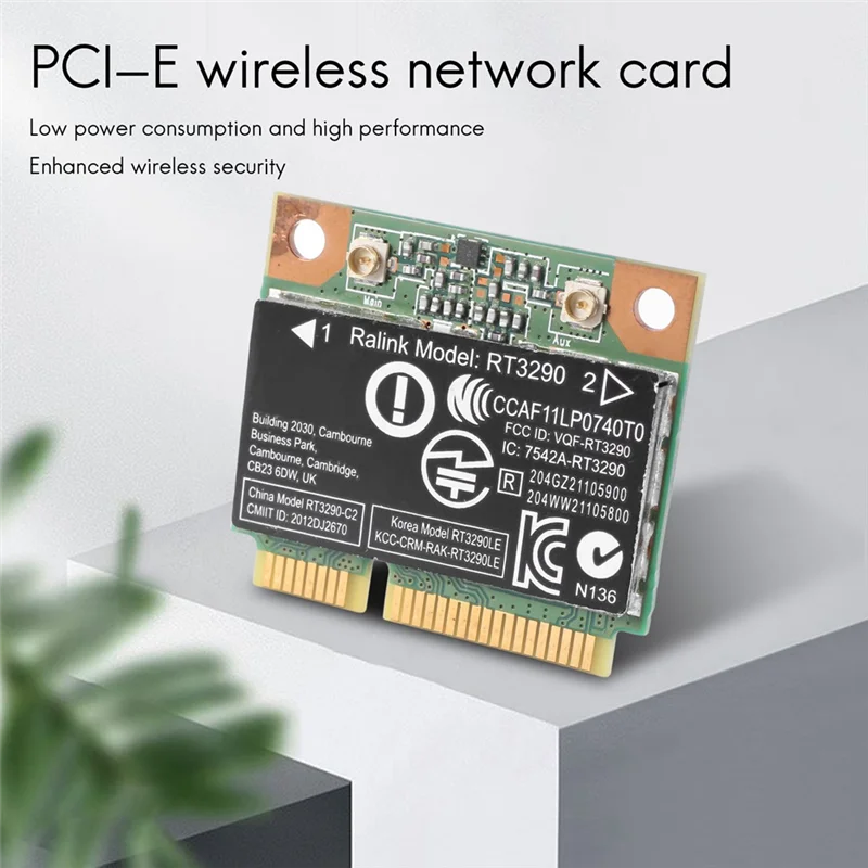 RT3290 150Mbps Wi-Fi Wireless Network Card Bluetooth-Compatible for HP Pavilion G7-2000 Ralink 802.11B/G/N Wifi Adapter