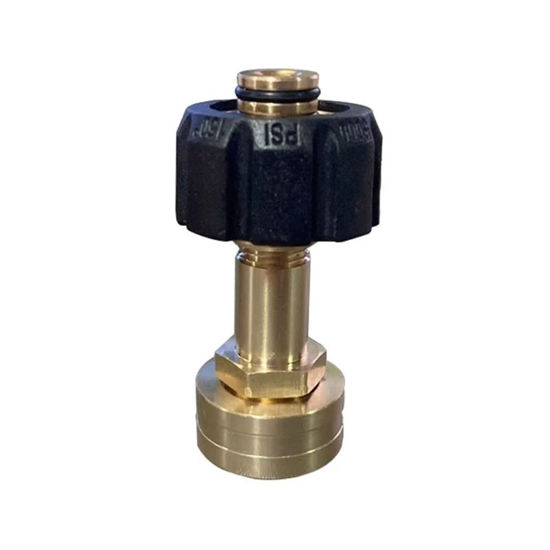 

Brass Water Hose Connector M22-14mm Hose Fittings Garden Female Hose Adapter for Outdoor Faucets Car Washer Machine Use