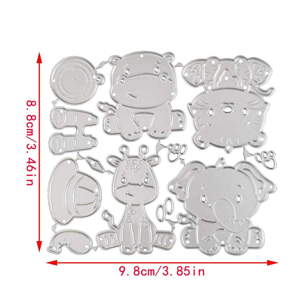 New Animal, sheep, cat, dog, elephant metal cutting die scrapbook for photo album paper diy gift card decoration embossed die