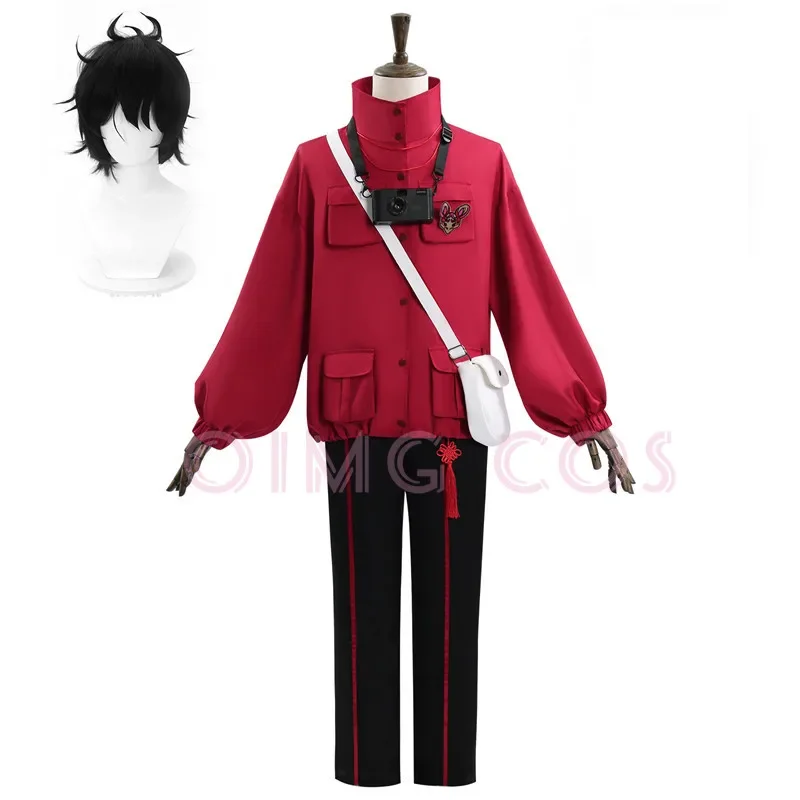 

The Seventh Day Li Yuting Cosplay Costume Carnival Uniform Wig Anime Halloween Masquerade Women Party Adult Costumes Game