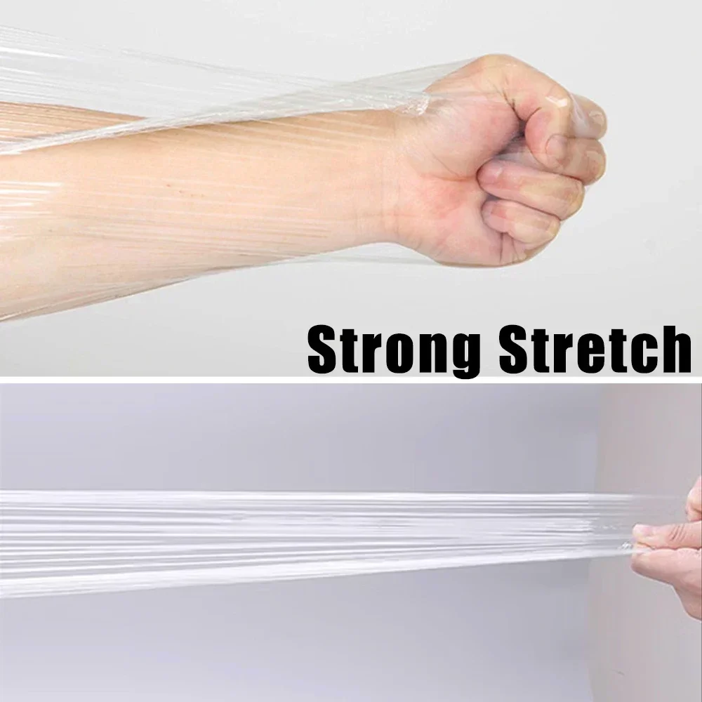 5 لفات تطعيم الشريط فيلم بولي كلوريد الفينيل ذاتية اللصق لمط واضح حديقة شجرة الفاكهة النباتات الشتلات الكرمة حامي التفاف Parafilm
