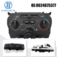 SORGHUM 6451WC Panel calentador aire A/C interruptor de Control de clima para Peugeot 206 207 307 C2 Citroen Picasso OEM 9624675377 X6633H