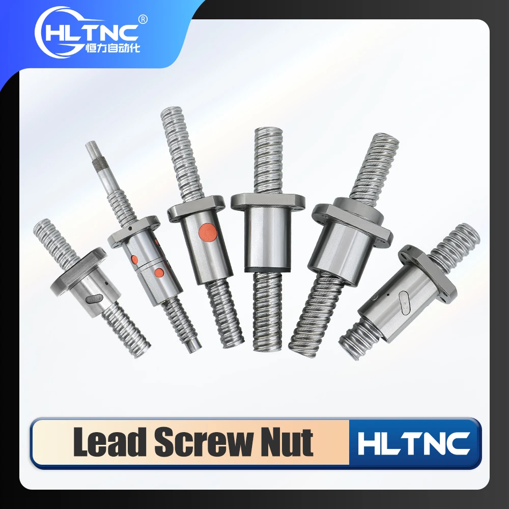 

1 шт. SFU2505 SFU2505 SFU2510 SFE2525 шариковый винт, гайка, высокоточная одинарная гайка, детали с ЧПУ для оптовой продажи