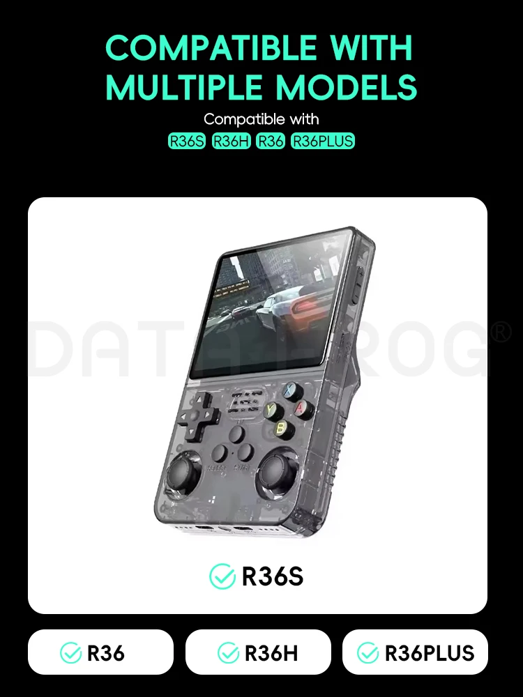 Портативный портативный ключ Wi-Fi R36, USB-адаптер OTG типа C для R36S/R36H/R36/R36PLUS, работает с системой ArkOS 2.0+