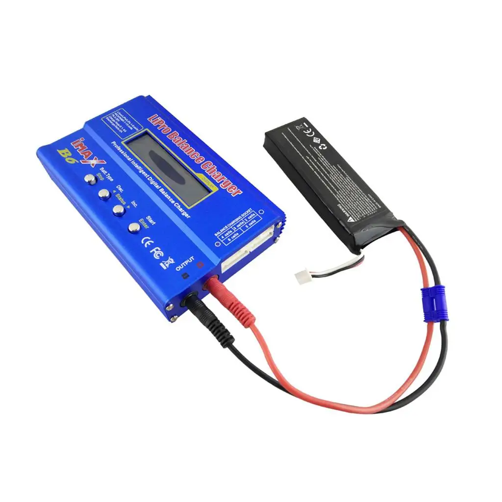 Кабель для зарядки RC-дронов EC2 (штекер) - Banana Plug, 16AWG, для литиевых аккумуляторов и зарядных устройств B6 IMAX