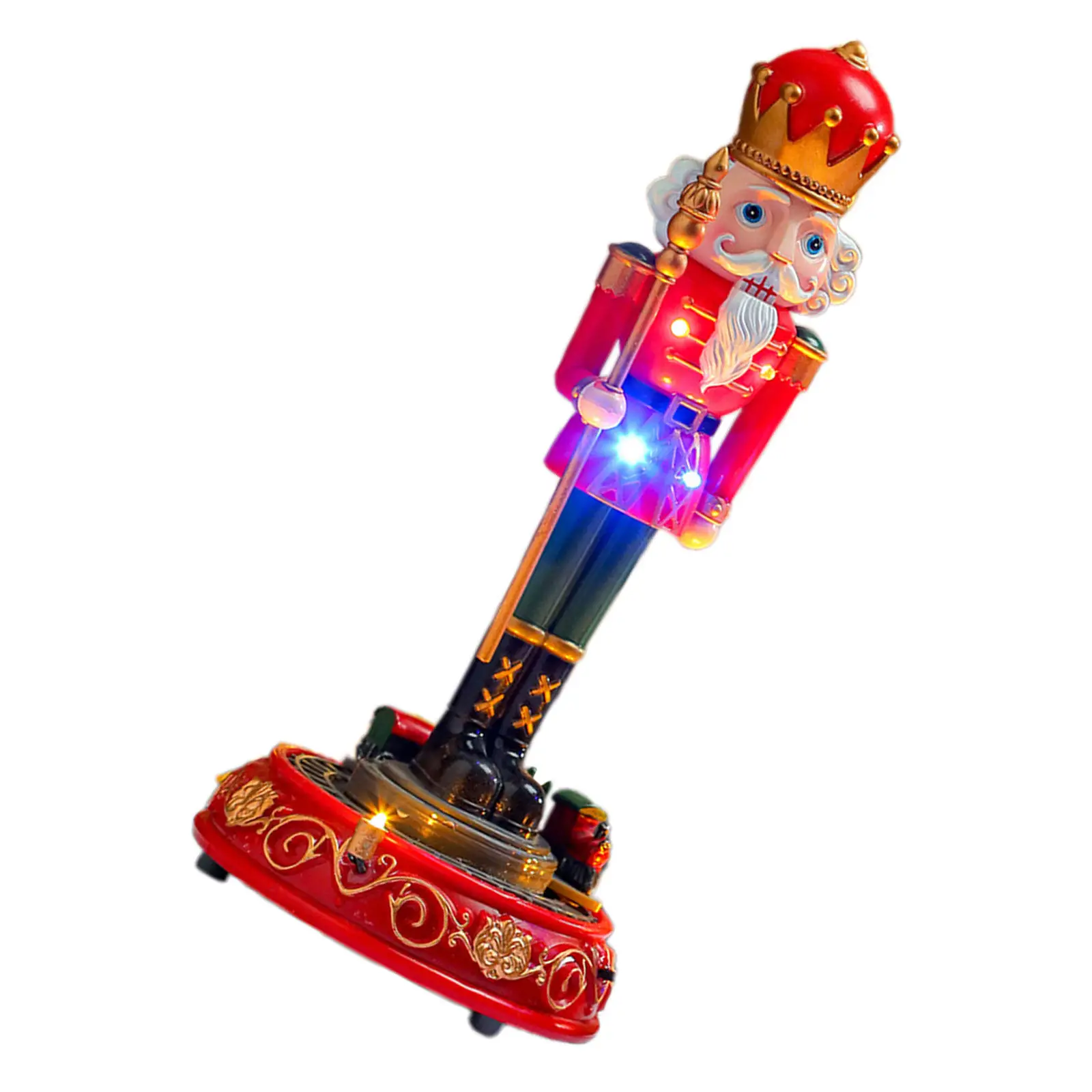 Clockwork Nutcracker Ornament – Handmade Christmas Soldier Decor for Home & Tree
