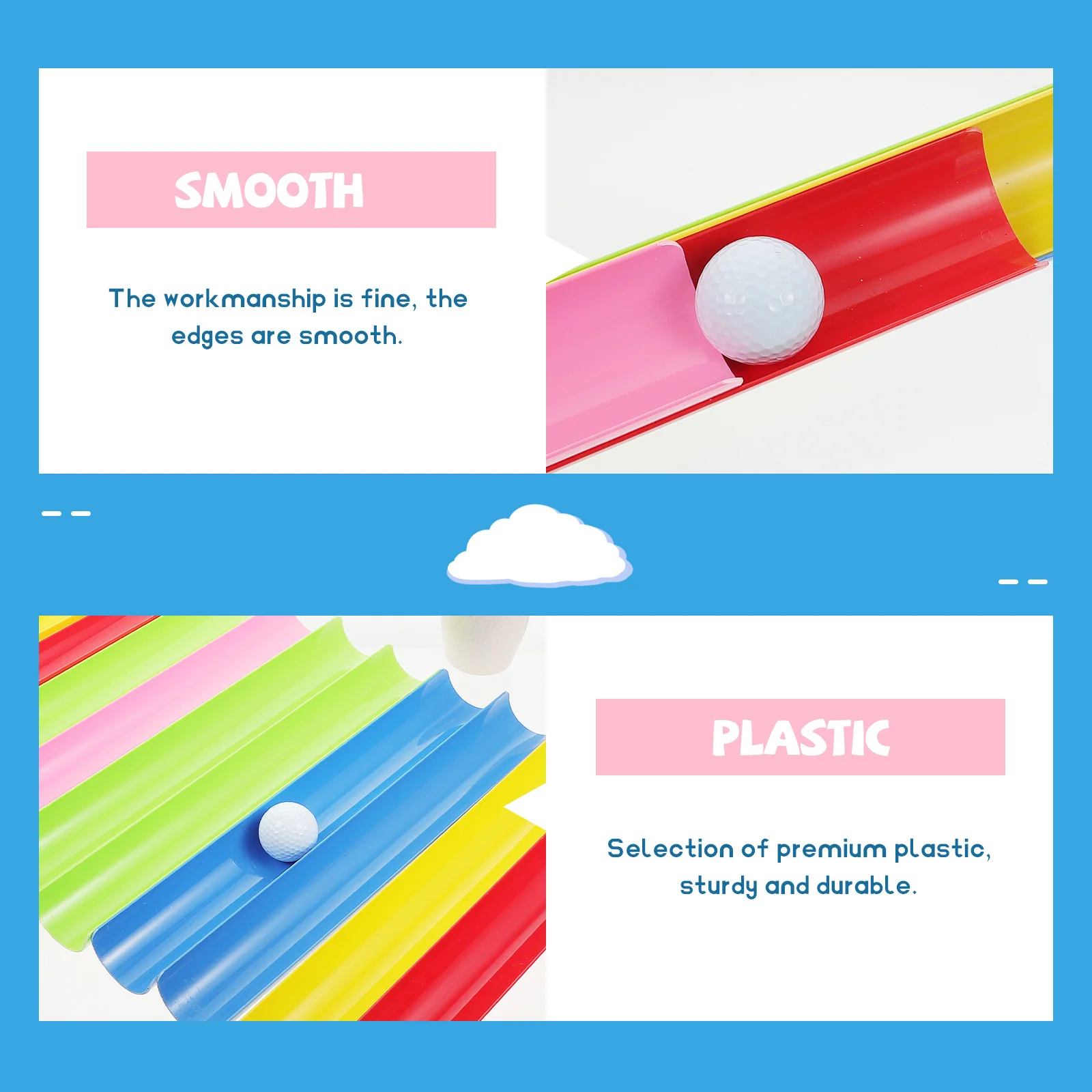 

1Set Shaped Groove Relay Game Passing Activity Outdoor Educational Set for Kindergarten Fun Skill Training