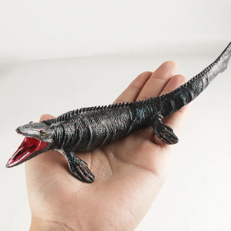 Figurine de Simulation Jurassic World Ocean, modèle d'animal, Mosasaurus, décoration d'ameublement solide, jouet d'action, cadeau pour enfants