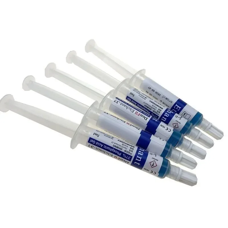 

Dental Material Enamel Dentin Acid Etching 37% Concentration Etchant Efficiently Dissolves Surface Minerals Teeth Oral Tools