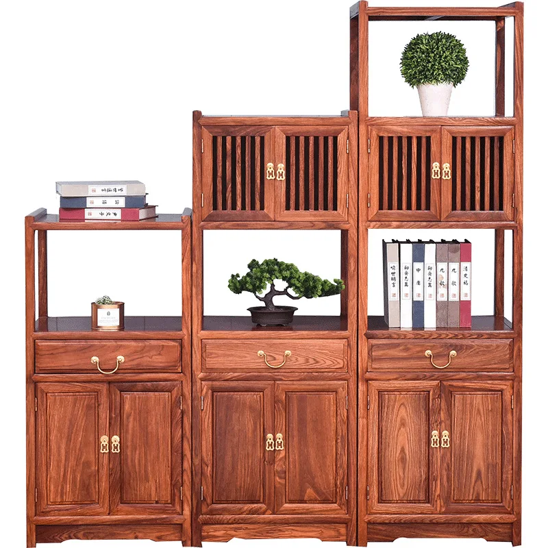 

Edge Hedgehog красный сандал маленький чайный шкаф китайский палисандр книжная полка книжный шкаф