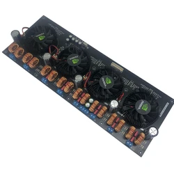 TPA3255 8-channel digital D-class high-power amplifier board 300W * 8 luxury fan