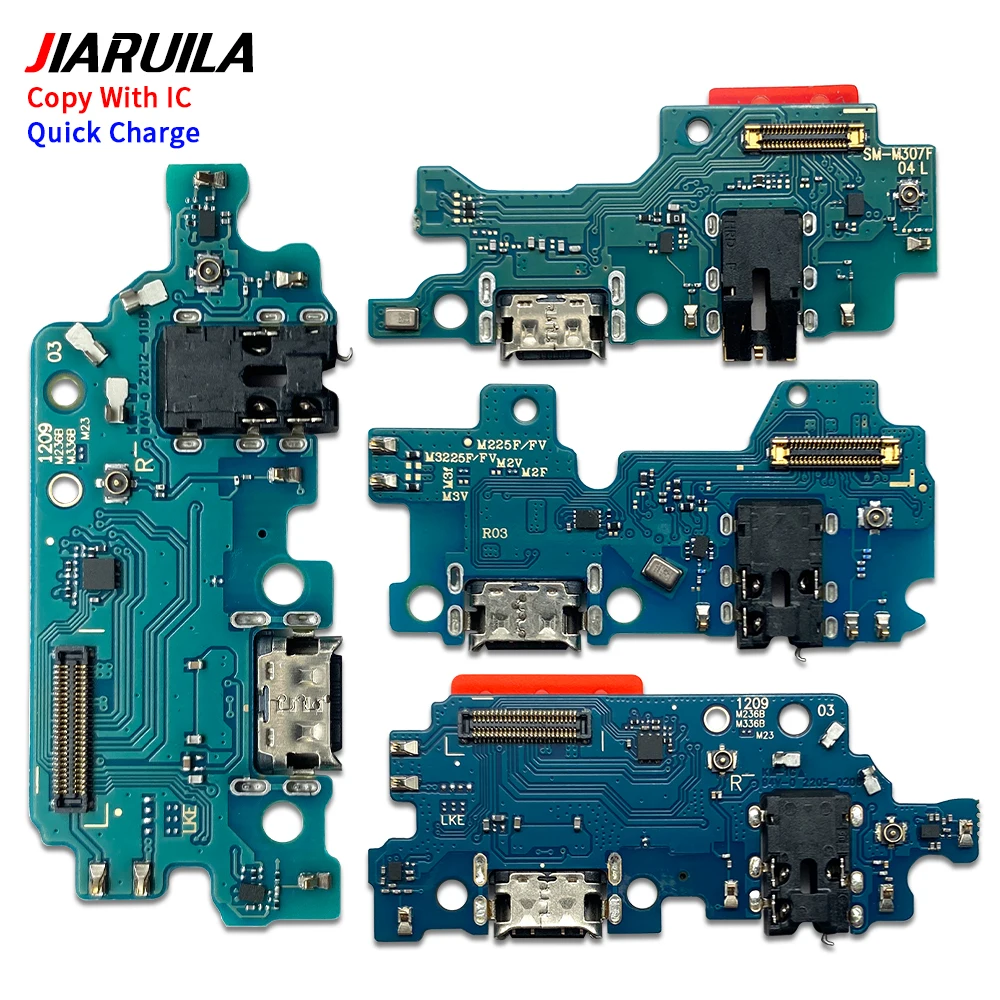 

10Pcs Bottom Dock USB Date Quick Charger Board Charging Flex Cable For Samsung M11 M12 M13 M21 M22 M23 5G M31 M31S M32 M33 M53