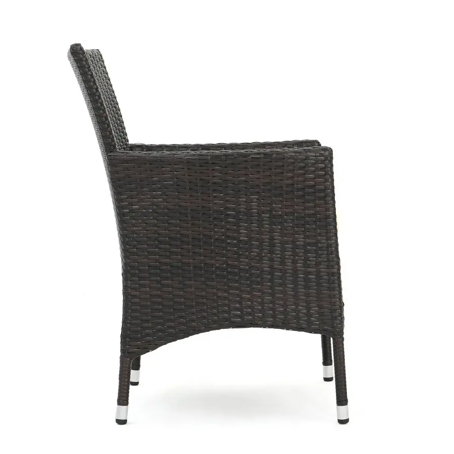Malta Pe Wicker Dining Chair, Multibrown