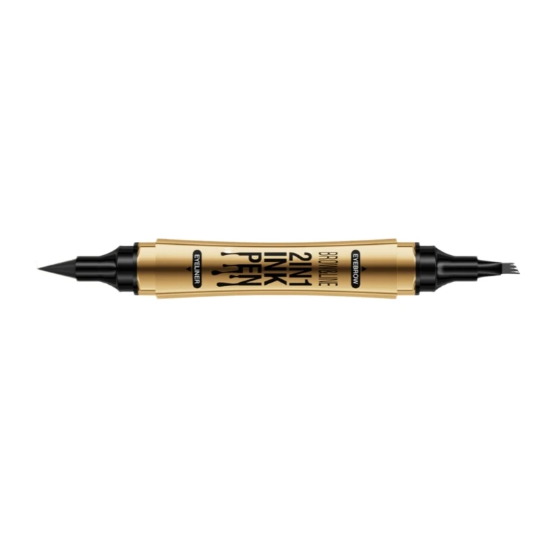 Eye Brow Pencils với 4 Nĩa Đầu Bút kẻ lông mày dạng lỏng Bút kẻ mắt Bút chống thấm nước Bút kẻ mày lâu dài Bút chì kẻ mày