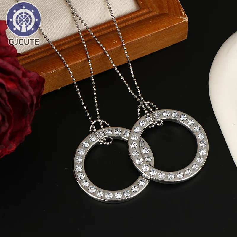 1/2pcs Jewelry Infinity Ring Chain Magic Tricks Linking Ring Magia Magician Close Up Accessories Magic Hoops Game Show Play Gift