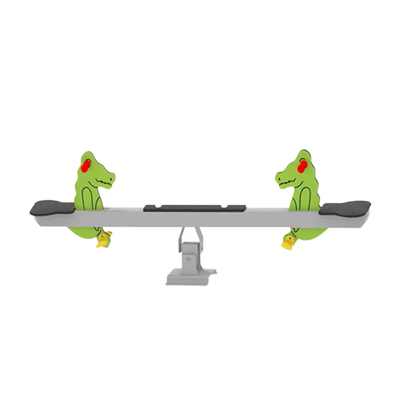Horse Seesaw, Outdoor Playground Equipment for Kids, Fun Amusement in Preschools, City Parks, Community Play Areas