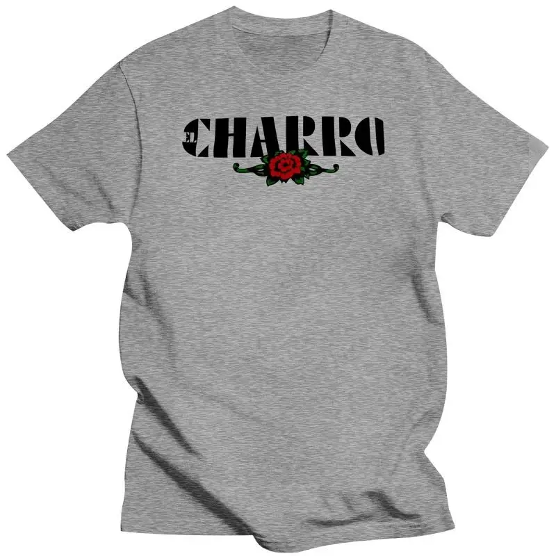 Men summer t-shirt funny print short sleeve El Charro T-Shirt White (XXL) NEW Made Italy Vintage Style (Street) male top tees