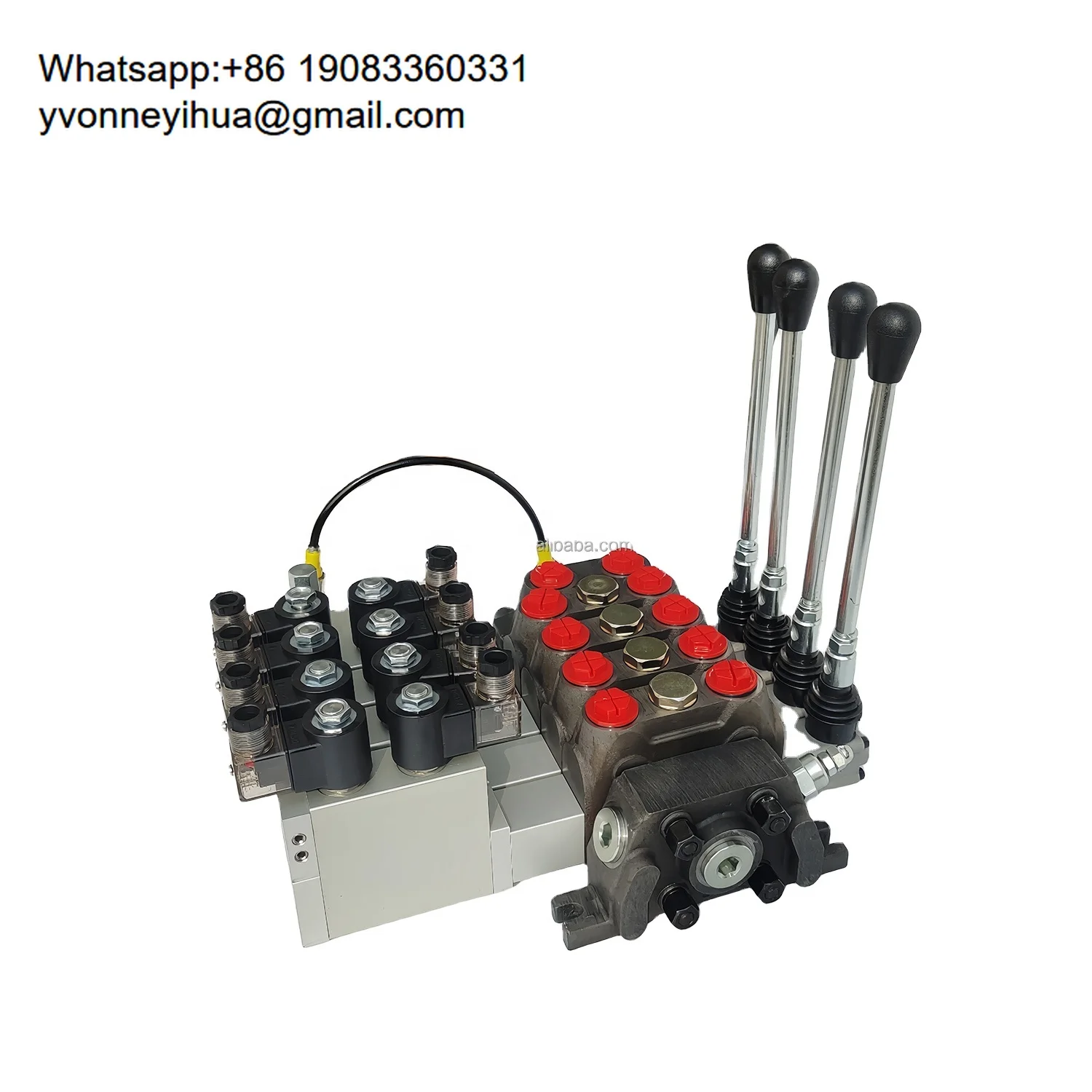 

DCV100/4-S 100LPM OEM Hydraulic Directional Control Valve With Hand Control Valve