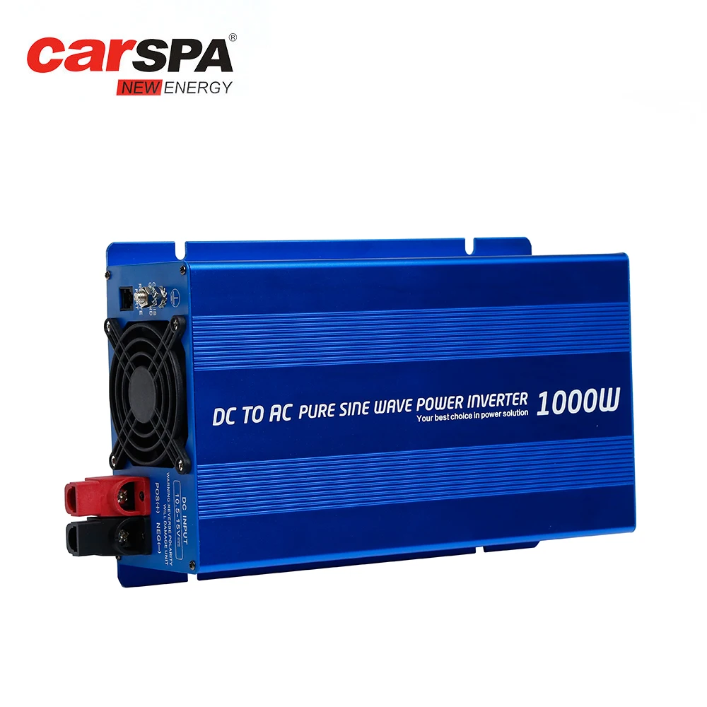 LCD 1000 واط نقية شرط لموجة العاكس تيار مستمر إلى التيار المتناوب العاكس ل RV تيار مستمر 12/24/48 فولت إلى التيار المتناوب 110 فولت 220 فولت 230 فولت العاكس