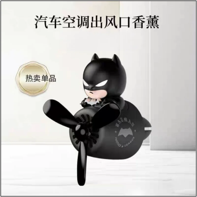 Disney Spiderman Batman Car Mounted Aromatherapy Air Outlet Decoration Interior Decoration Cartoon Decor Auto Accessorie Gifts
