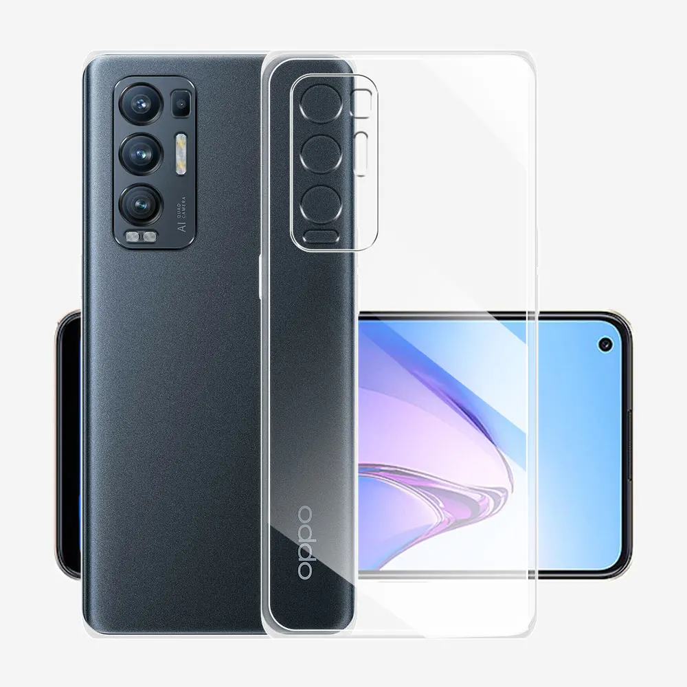 For Oppo Find X3 Neo Case Ultra Thin Silicone Soft TPU Clear Back Cover For Oppo Find X3 Lite Coque For OPPO Find X3 NEO Fundas