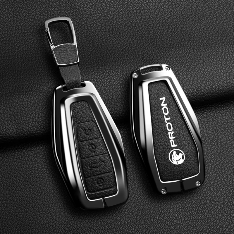سبائك الزنك 4 زر مفتاح السيارة قذيفة تعديل الوجه للطي مفتاح القضية ل بروتون Gen-2 R3 انسبا سافي بيرسونا حكيم واجا اكسسوارات #3