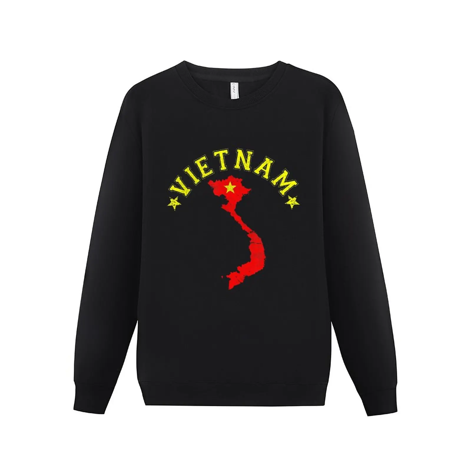 Men Women Hoodies Vietnam Flag Vietnamese Emblem Hoodie Pullover Sweatshirts O-Neck Hip Hop Style Cotton Unisex