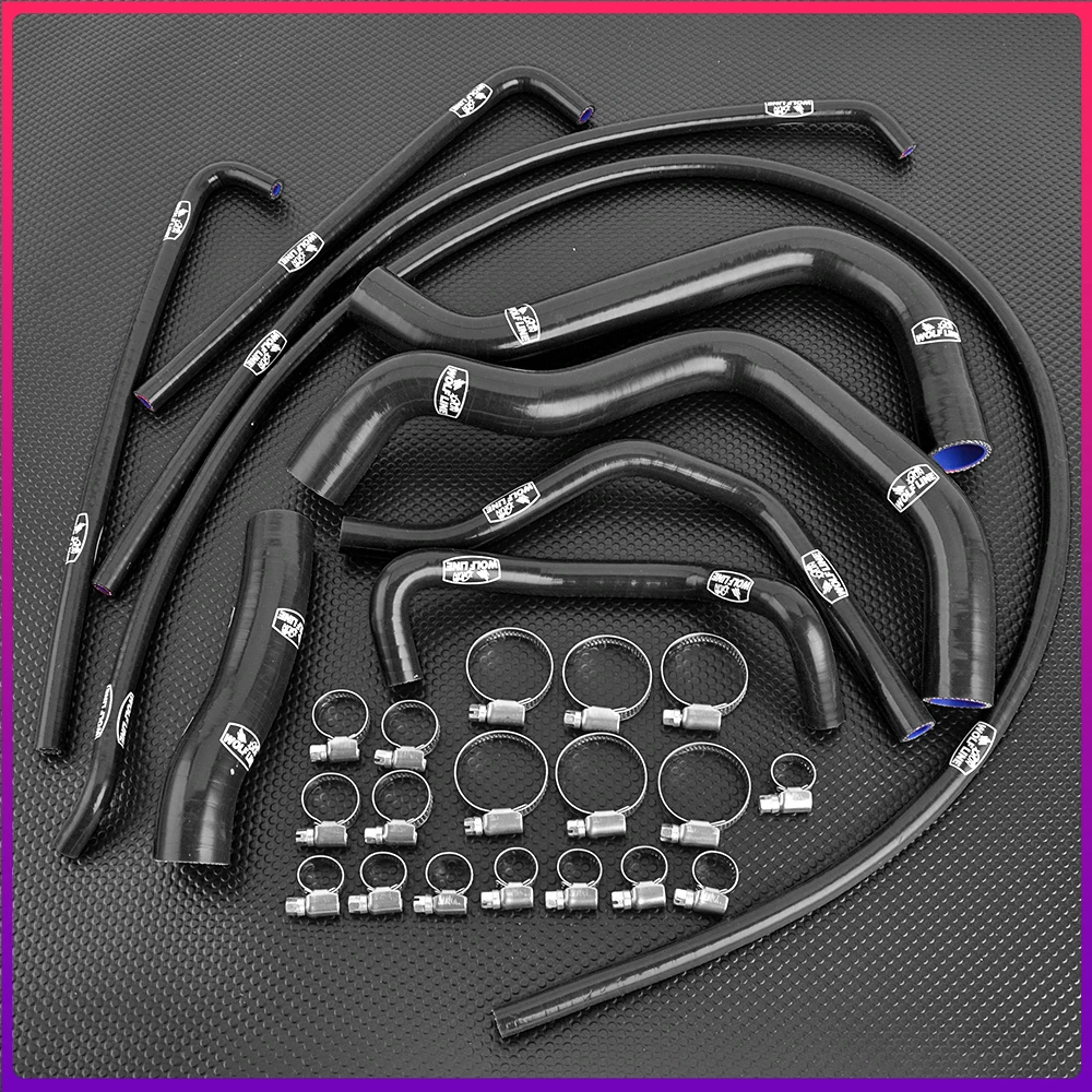

For Suzuki GSX-S750 GSXS750 GSX S750 Z Motorcycle Silicone Radiator Coolant Hose Clamps Kit Accessories GSXS 750 2017-2025