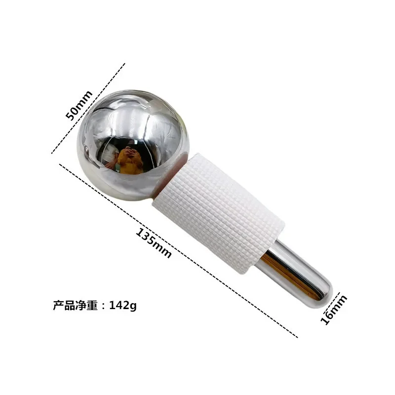 Face Massager Lifting for Wrinkles Stainless Steel Ice Ball Eye SPA Body Massage Facial Relax Beauty Tools Skincare