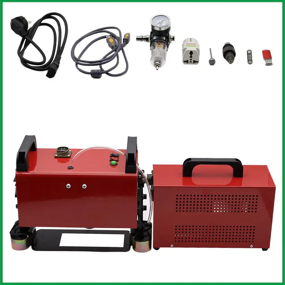 KT-QD05 Portable Pneumatic Marking Machine 150*50MM For Automotive Frame Engine Motorcycle Vehicle Frame Number 220V/110V