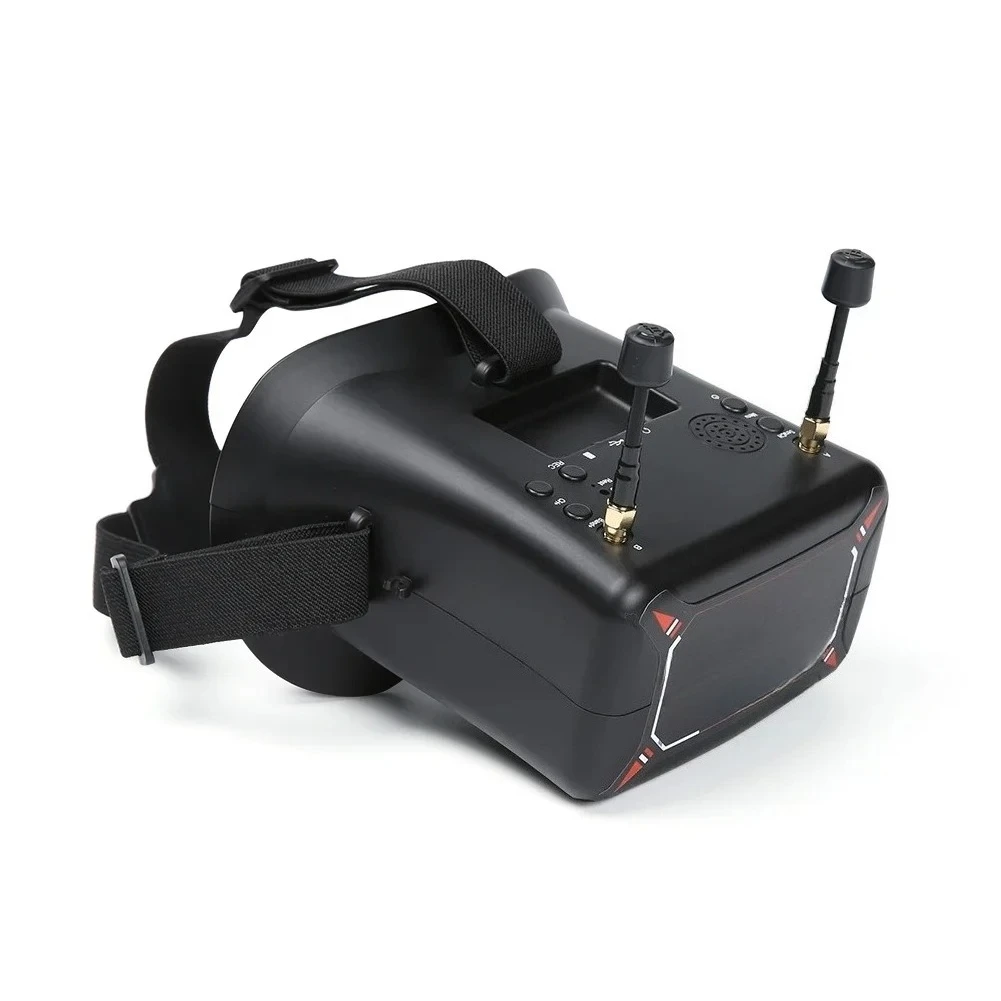 5.8G FPV Video Goggles Built‑in DVR, Beginner FPV Drone Training First‑Person View Glasses