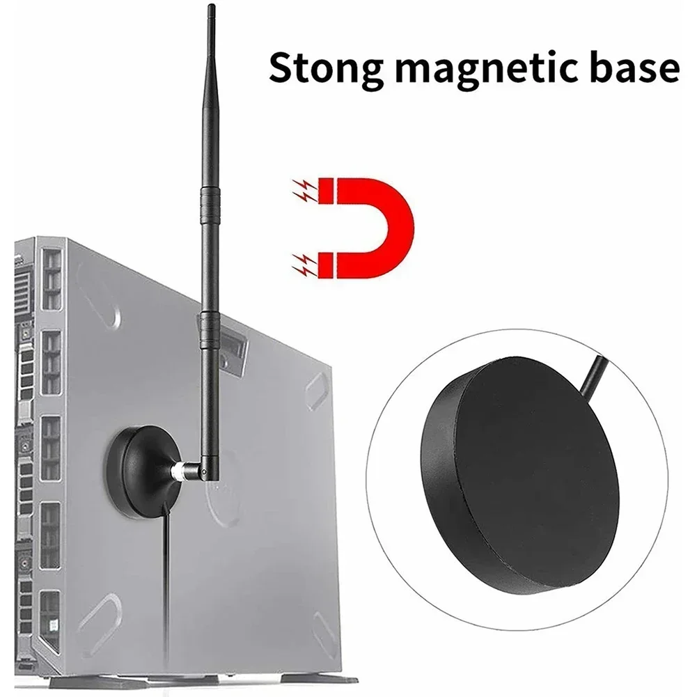 Per Helium Hotspot Miner 5.8dBi Antenna interna Base magnetica per Nebra per Bobcat Cavo schermato a bassa perdita