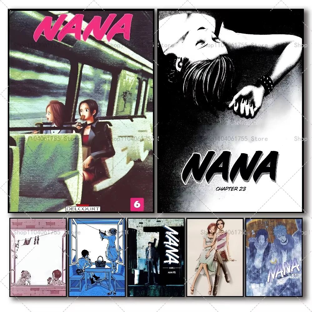 Pintura al óleo digital por números, pintura clásica de Anime NANA con números, decoración del hogar, arte de pared, regalo perfecto