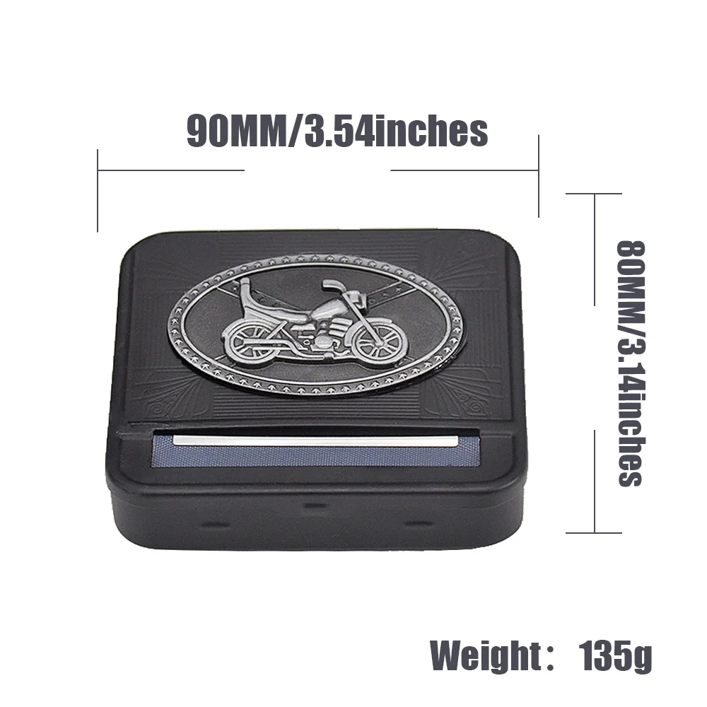 HORNET  Black Metal Automatic Rolling Machine Case Storage Case For 70MM