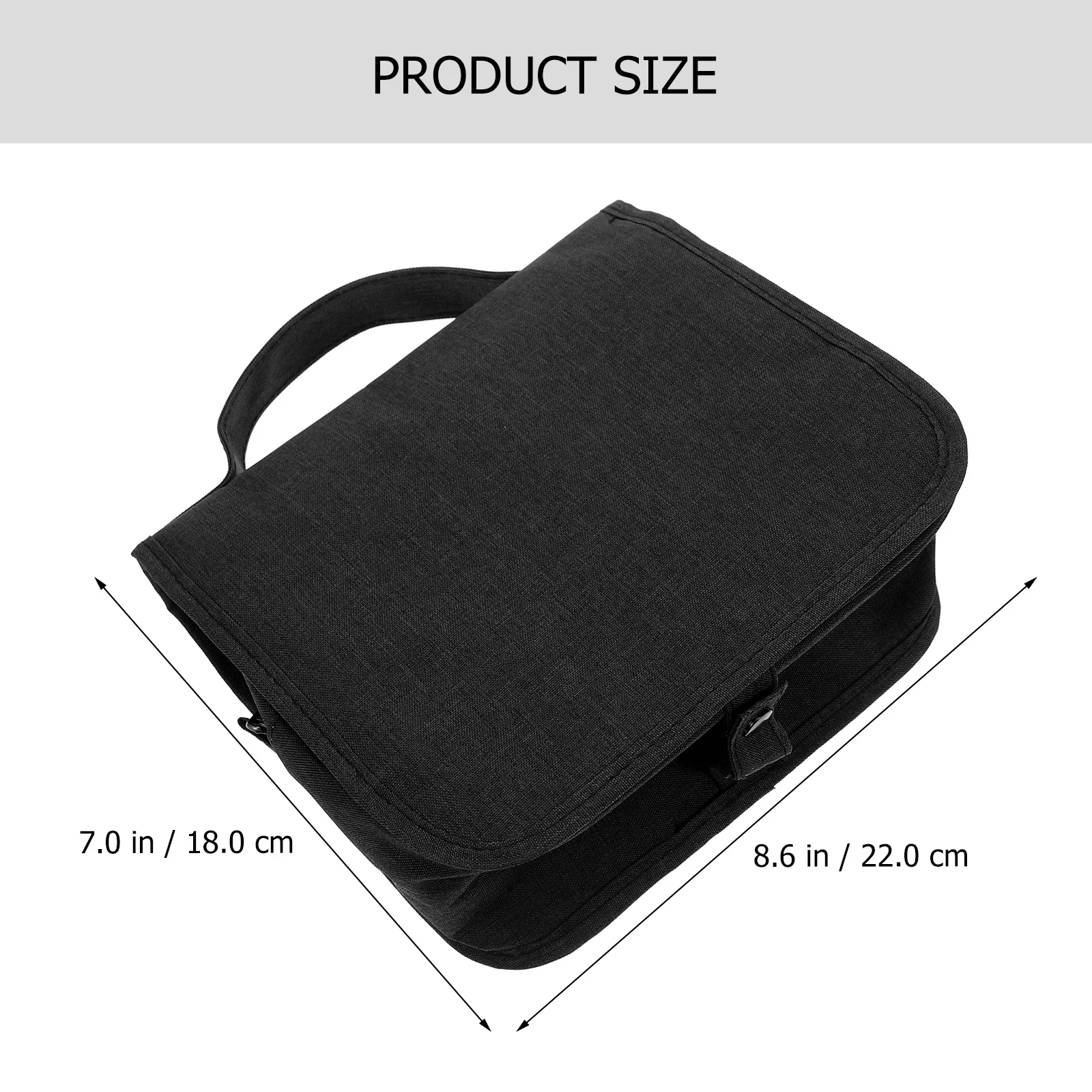 

Creative Travel Folding Makeup Storage Women Men Durable Lightweight Zipper Wash Pouch Compact Organizer For Home