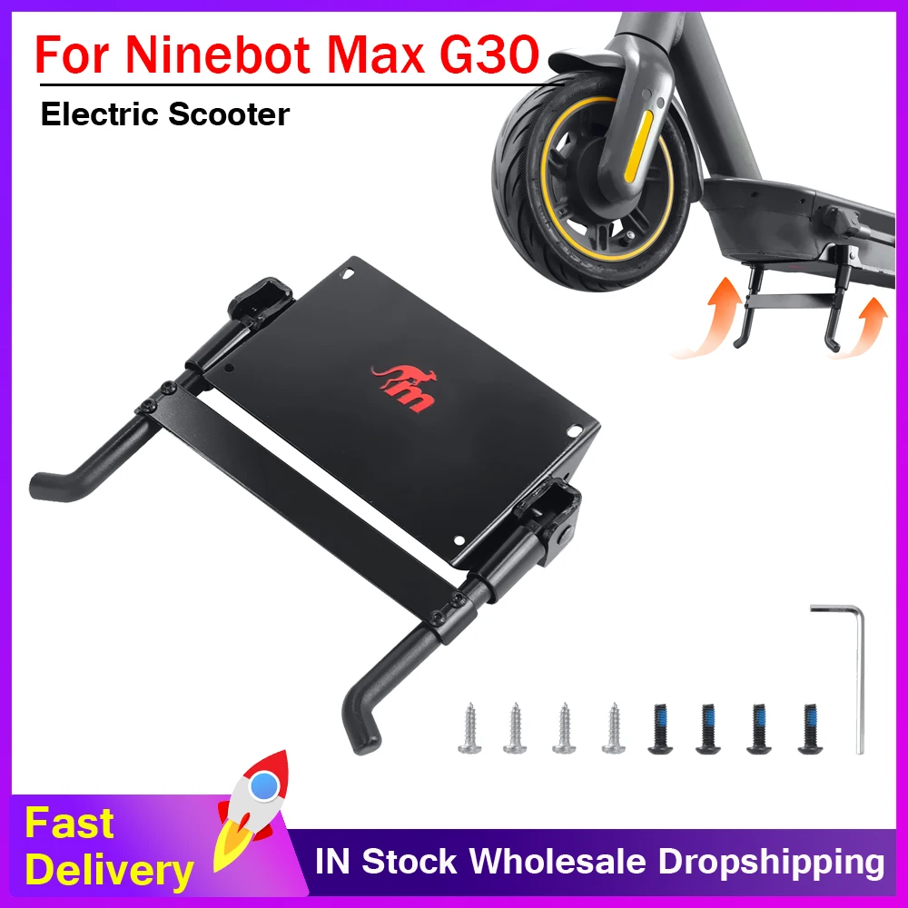 

Monorim Double Foot Support for Segway Ninebot Max G30 Electric Scooters Tripod Side Support Spare Repair Stand Parts Scooter