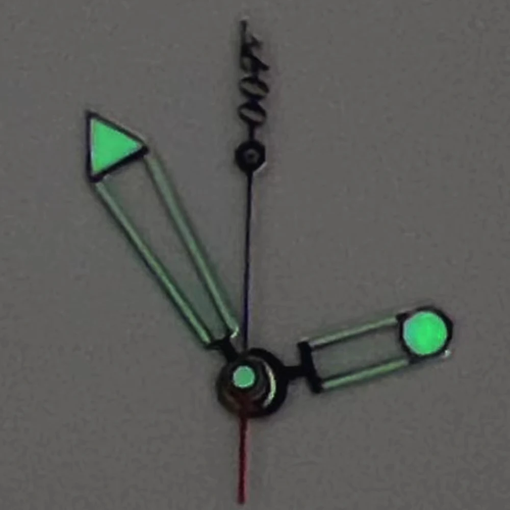 عقارب NH35 مع مؤشرات ساعة مضيئة لحركة SKX007 NH35A NH36A، عقارب الساعة 14 مم 13 مم 8.9 مم ملحقات ثلاث إبر