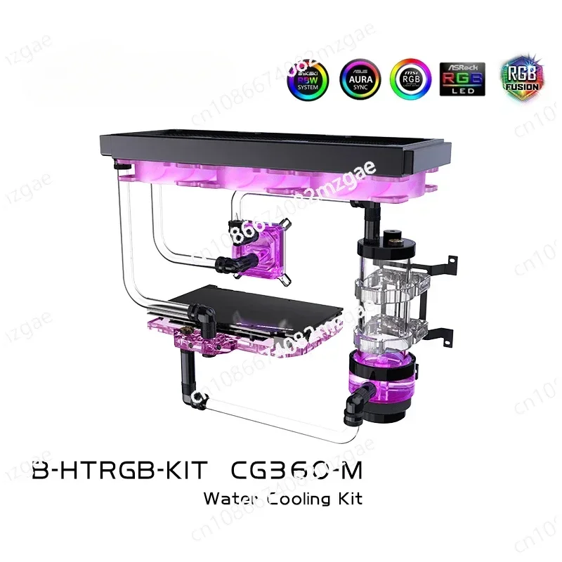 

Комплект водяного охлаждения разделенной, твердая/мягкая трубка, радиатор видеокарты/ЦП