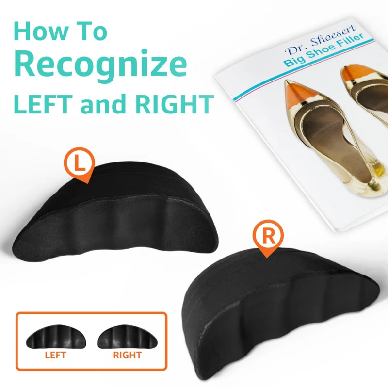 تو المكونات إسفنجة لينة نصف النعال قابلة لإعادة الاستخدام تو حشو إدراج للأحذية قابل للتعديل كبيرة جدا القدم هدفين منصات للجنسين إدراج حذاء #4