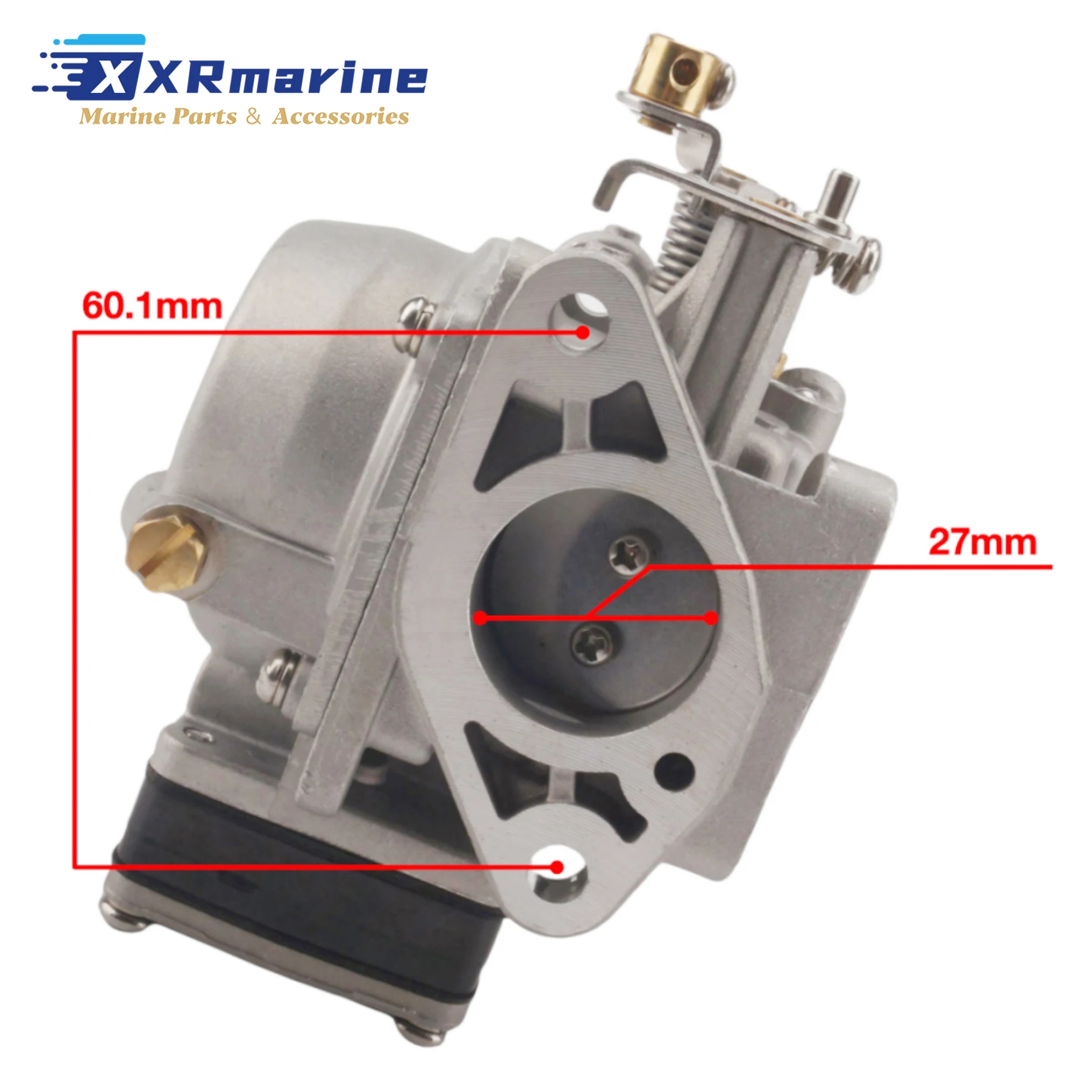 6L5-14301-02 Boat Motor Carburetor Carb Assy Fits for Yamaha 2 Stroke 3M 3HP Outboard Motors Engine 6L5-14301 6L5-14301-03