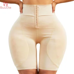 GUUDIA Sponge Hip Enhancer Adjustable Row Buckle Waist 6Xl Tummy Control Sexy Butt stretchy Women Shapewear Shaper Panty Girdle