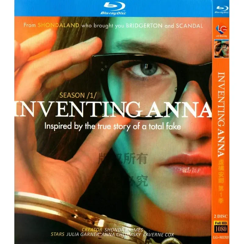 

Blu-ray Drama TV American Drama Fictional Anna High Definition Disc 1080P 2BD Disc Non-DVD Disc