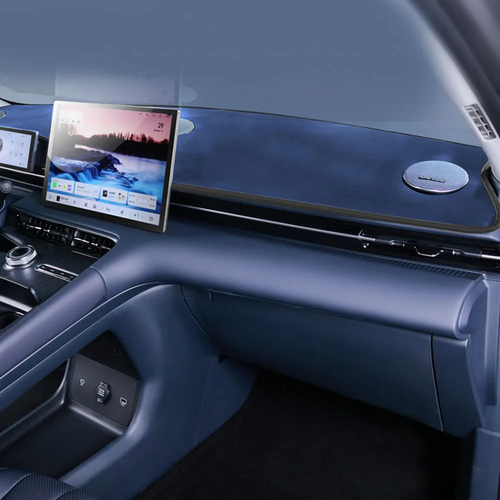 

Для Geely EX5 Galaxy E5 2024 2025 2026 Инструментальная панель Светоблокирующая подставка Автомобильный продукт Оригинальный автомобильный цветной плюшевый солнцезащитный коврик