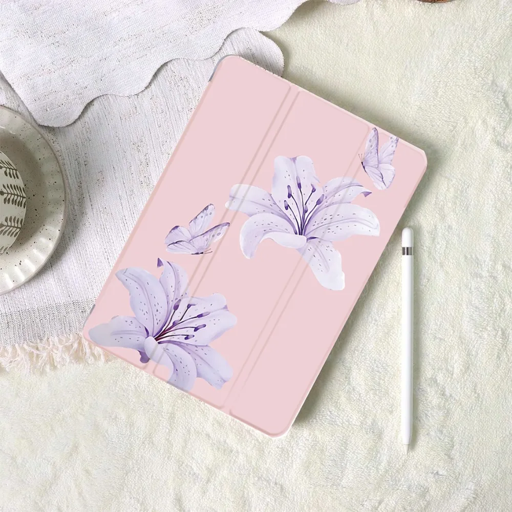 

Чистый, благородный/элегантный и ароматный чехол Lily PAD для iPad pro 10/11/2020/6/7/8/Air 3-й/Air 4-го/9 поколения/Air 5-го поколения 2022/Air 11