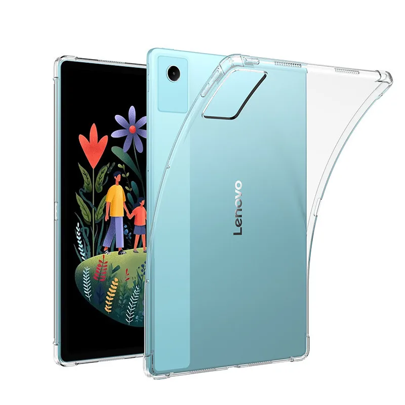 

Airbags Soft TPU For Lenovo Idea Tab Plus 2025 Xiaoxin Pad 12.1"Tab K12 Clear Cover for TB365FC Transparent Silicon Tablet Cover